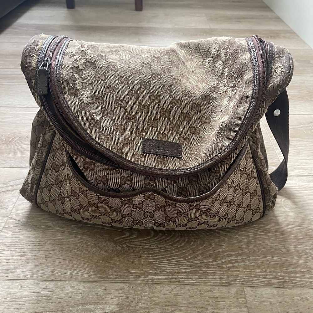 Authentic Gucci Diaper Bag